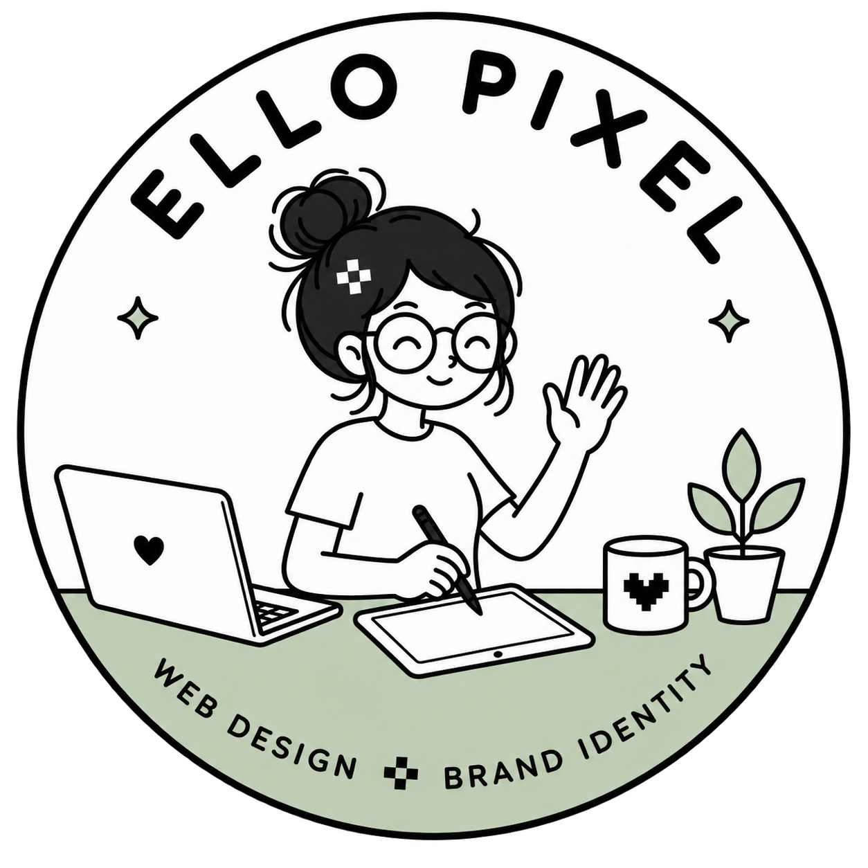 Ello Pixel logo